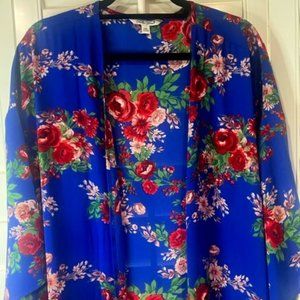 The Pioneer Woman Print Duster with 3/4 Length Sleeves, Women's.